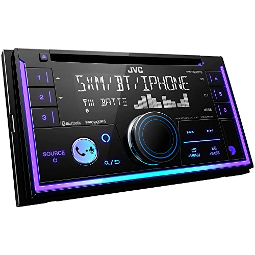 JVC KW-R950BTS Bluetooth Car Stereo Receiver with USB Port – LCD Display - AM/FM Radio - MP3 Player - Double DIN – 13-Band EQ (Black) JVC KW-R950BTS Bluetooth Car Stereo Receiver with USB Port – LCD Display - AM/FM Radio - MP3 Player - Double DIN – 13-Band EQ (Black)